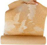 Wholesale - Ready Roll Packaging Paper Honeycomb Cushioning Wrap Perforated-Honeycomb Wrap Roll Packing Honeycomb for Packing & Moving void fill paper