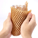Wholesale - Ready Roll Packaging Paper Honeycomb Cushioning Wrap Perforated-Honeycomb Wrap Roll Packing Honeycomb for Packing & Moving void fill paper