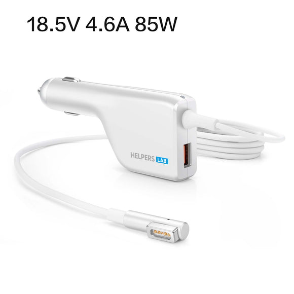 85W 18.5V 4.6A Magsafe L Car Charger Adapter Power Supply For Apple Macbook Pro 15