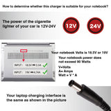 Helpers Lab Laptop Car Charger for HP Compaq Presario CQ20 CQ21 CQ23 CQ31 CQ32 CQ35 CQ36 CQ41 CQ42 CQ43 CQ50 CQ50T CQ50Z CQ56 CQ57 CQ58 CQ60 CQ62 CQ70 CQ71 Power Supply 18.5V 3.5A 65W