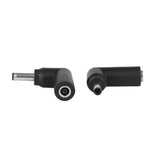 helpers lab 4.5 x 3.0 mm Right Angle 90-Degree Power Adapter Connector Converter for Dell Latitude; XPS; Vostro Laptop AC Charger Cord