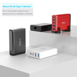 Helpers Lab 105W Dual Type-C PD Travel Charger Adapter with 30W 65W USB-C PD PPS for  MacBook PRO,MacBook Air, iPad Air PRO, iPhone and more