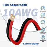 XT60i to Solar Connector Extension Cable 10AWG XT60I Solar Panel Charging Cable 180CM/6FT for RV Portable Power Station Battery Pack Ecoflow and more