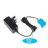 UK PLUG 12V Battery Charger for Peg Perego, Ground Force Tractor John Deere Gator XUV Polaris Outlaw Citrus RZR 900 Gator Ford Mustang Princess car kids jeep Polaris power wheel camo Polaris toy atv Powered Ride On Car Replacement Power