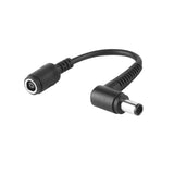 Max 240W 7.4 mm to 7.4 mm Right Angle 90-Degree Power Adapter Connector Converter for Dell MSI Hp Pavilion Probook Elitebook Envy Compaq Presario Redmi Resmed AirSense S10 CPAP BiPAP AC Charger Cord