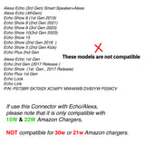 4.0 x 1.7 mm Male to Female Right Angle 90-Degree Power Adapter Connector Converter for Amazon Echo Dot, Echo Show, PSP, Blu-ray, Printers, Router, Switch, LED Strip, Camera, CCTV, 1 Pcs