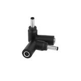 helpers lab 4.5 x 3.0 mm Right Angle 90-Degree Power Adapter Connector Converter for Dell Latitude; XPS; Vostro Laptop AC Charger Cord