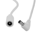 90 Degree Right Angle Extension Cord Compatible for Echo Show 15, Echo Show 8, Echo Show 10, Alexa Echo, Echo Show (2nd gen), Echo Plus (2nd gen) Echo Show 21, White