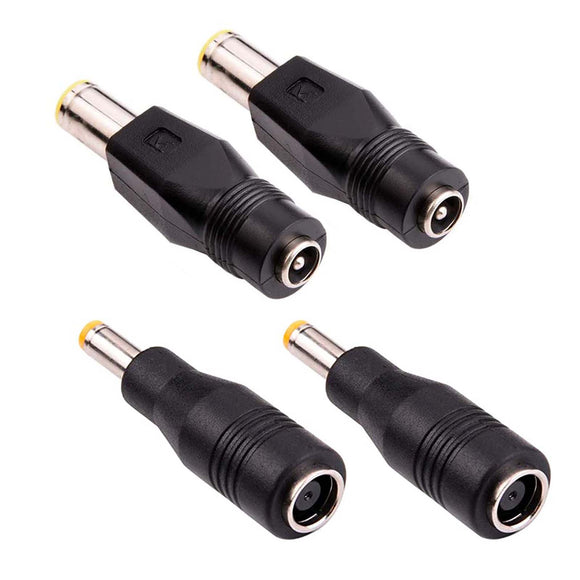 DC7909 8mm to DC 5.5mm Connectors Adapter for Jackery Ravpower Goal Zero X-Dragon Golabs Bluetti Milin Votman Portable Backup Power Station Rechargeable Battery Pack Solar Generators - 2 Set