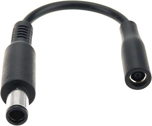4.5mm to 7.4mm Dongle Tip Dc Power Converter Cable for Dell Inspiron Latitude Studio XPS Vostro Chromebook 19.5V 3.34A 4.62A 65W 90W