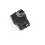 Australia Plug USB Wall Charger 5V 500mA for iPod, Sony, Walkmam, SanDisk MP3 MP4 Player, Fitness Tracker, Fitbit, Black