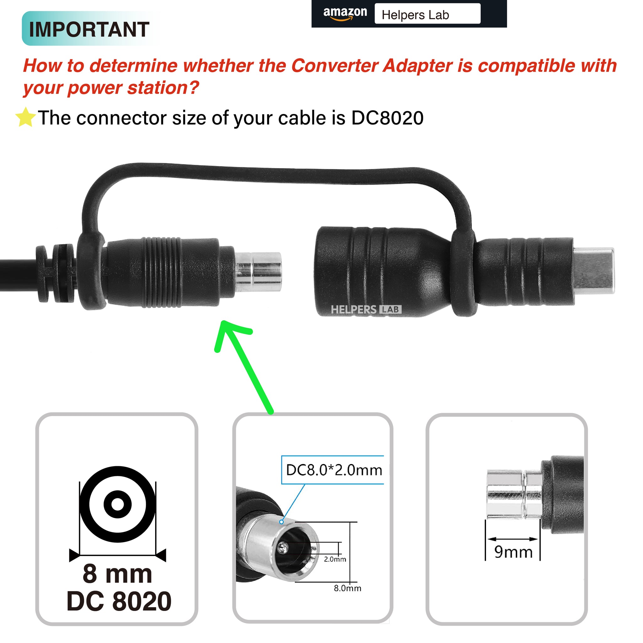 Jackery Adapter DC8020 To USB-C – Jackery