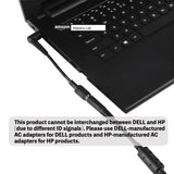 Max 240W 7.4 mm to 7.4 mm Right Angle 90-Degree Power Adapter Connector Converter for Dell MSI Hp Pavilion Probook Elitebook Envy Compaq Presario Redmi Resmed AirSense S10 CPAP BiPAP AC Charger Cord