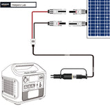 DC8mm Connector DC7909 to DC8020 Adapter for Solar Panel RV Portable Power Station Solar Generator Compatible with Explorer Series 1500 2000