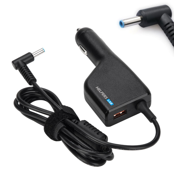 Helpers Lab HP Chargeur, 19,5V 2,31A 45W avec QC3.0 USB Port Alimentation  pour Ordinateur Portable HP Stream 11 13 14 Probook 430 G3 G4 G5 Elitebook  Spectre Pavilion X360 : : Informatique