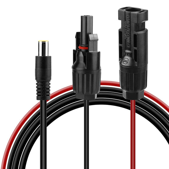 Solar Connector to DC8mm Adapter Cable Perfectly Solar Connector Solar Generator Portable Power Station and Solar Panel