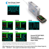Helpers Lab USB Power Meter USB 3.1 Tester Digital Multimeter Current Tester Voltage Detector Lua Interpreter Integrated DC 26V 6A PD 2.0/3.0 QC 2.0/3.0/4.0 PPS Trigger