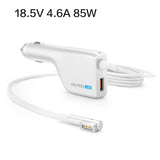85W 18.5V 4.6A Magsafe L Car Charger Adapter Power Supply For Apple Macbook Pro 15" 17'' inch A1150 A1151 A1172 A1184 A1211 A1212 A1222 A1226 A1229 A1260 A1261 A1278 A1286   A1290 A1297 A1330 A1343