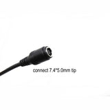 Wholesale only -Ac Power Cord Charger Laptop Adapter Tip Connector Converter for HP Stream Spectre Pavilion Envy EliteBook Split Chromebook EliteBook Folio Female 7.4x5.0mm to 4.5x3.0mm