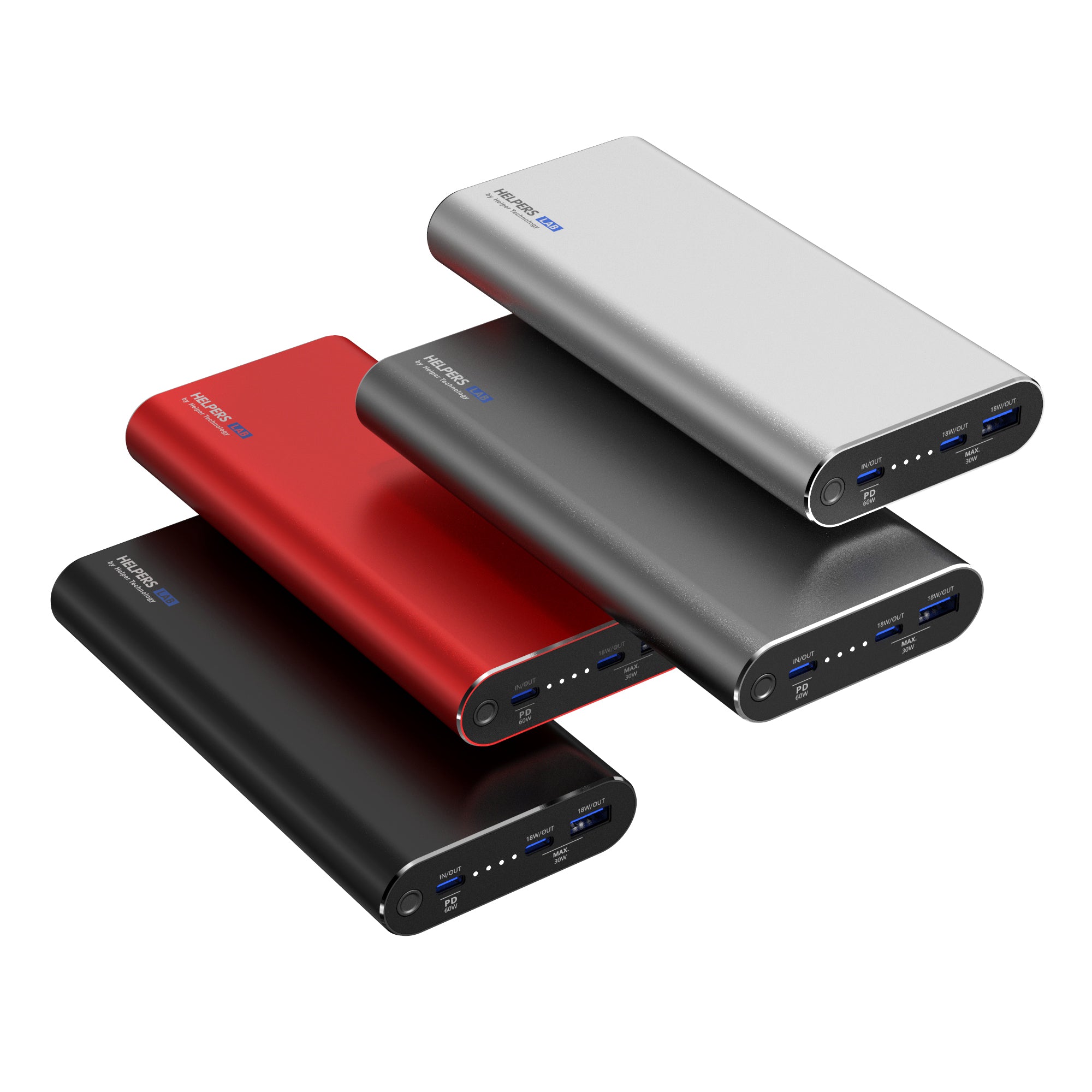 90W Dual USB Type-C PD Power Bank 20000mAh Portable Charger with QC 3. –  Helpers Lab