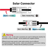 Solar Connector to DC8020 Extension Cable DC8020 to Solarpanel Charging Cable Compatibel with Jackery Explorer 3000 Pro 2000 Plus 1500 Pro 1000 Pro 1000 V2 2000 Plus 1000 Plus 700 Plus 600 Plus