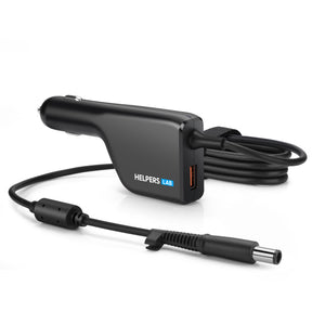 Helpers Lab Laptop Car Charger for HP Compaq Presario CQ20 CQ21 CQ23 CQ31 CQ32 CQ35 CQ36 CQ41 CQ42 CQ43 CQ50 CQ50T CQ50Z CQ56 CQ57 CQ58 CQ60 CQ62 CQ70 CQ71 Power Supply 18.5V 3.5A 65W